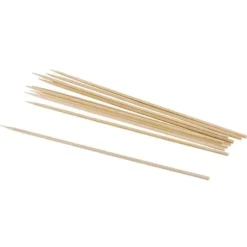 Trästickor, 3mm 20 cm långa, 10 st