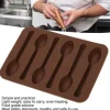 Tårtaform - YUN - Non-stick silikon - Tål -40 till 230°C - 14x10 cm - Brun