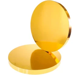 Tårtbräda Guld 26 cm 2 cm Set 5 st Tårtfat Rund Premium Brand4Cake
