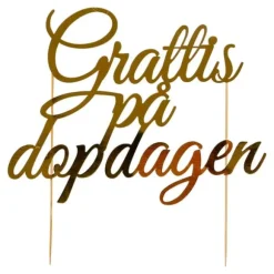 Tårtdekoration Dop