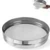 Tät bagarsil för siktning av mjöl. 407 mm stål - Hendi 637838