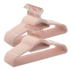 Tunna och halkfria sammetsgalgar - 50 pack - Rosa