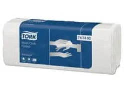 Tvättlapp TORK Adv 4-lag vit 2400/fp
