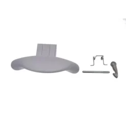 Tvättmaskins dörrhandtag - Creda, Indesit, Ariston Hotpoint - Vit (9002)