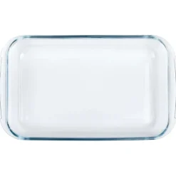 Ugnssäker ugnsfast glasform, ugnsform, långpanna, 2,2L