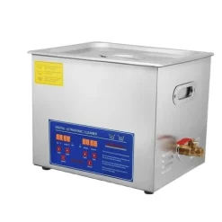 Ultraljudsrengörare, 1,3L kapacitet, ultraljudseffekt 60W, värmeeffekt 100W, frekvens 40kHz, digital timer