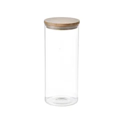 Uppsättning med 3 Burkar San Ignacio Transparent Glas