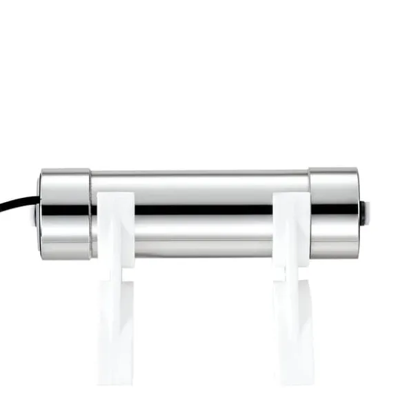 UV-vattenrenare - UV-vattenfilter - 8 W - 3,8 l/min (1 GPM) - 220 V - Hölje i rostfritt stål - Kvartshylsa - För hela huset