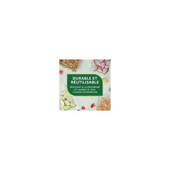 Vakuumförpackningsrullar - FOODSAVER - FSRE2002X01 - Återvinningsbara - 20cm x 4,5m - Förlängd hållbarhet