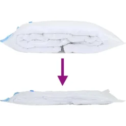 Vakuumförvaringspåsar - 15 Pack med 4 Storlekar | Storlekar: 60x40, 80x60, 100x80, 130x100 cm