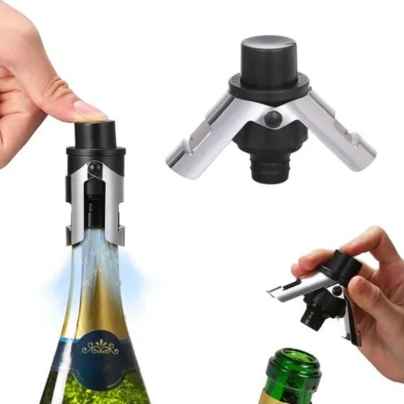 Vakuumkork till Champagne – Champagneförslutare med Pump
