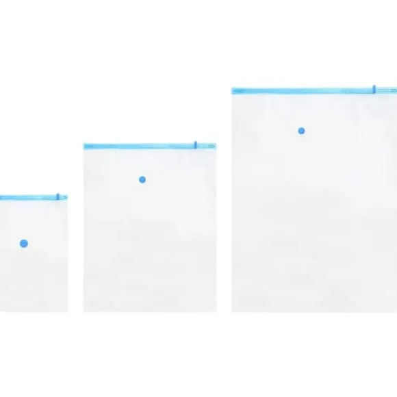 Vakuumlagerpåsar - Set med 10 påsar i 3 storlekar | Storlek: 5x40x60 cm, 3x80x100 cm, 2x100x130 cm