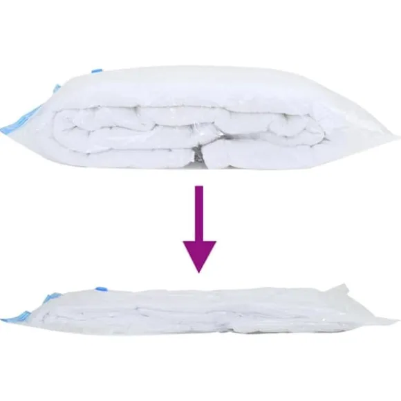 Vakuumlagerpåsar - Set med 10 påsar i 3 storlekar | Storlek: 5x40x60 cm, 3x80x100 cm, 2x100x130 cm