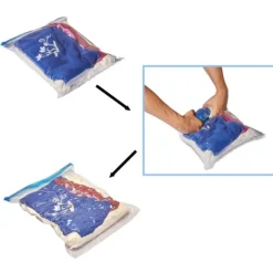 Vakuumpåsar för Kläder – 3 Storlekar – 9-pack