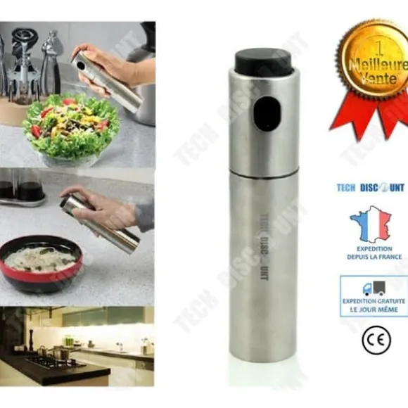 Vaporisator - TD® - Rostfritt stål - 100mL - Silver - Praktisk och hållbar