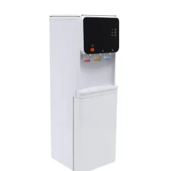 Vattenautomat, varm och kall funktionalitet, fristående design,VIT