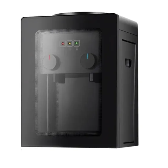 Vatten dispenser, Snabb uppvärmningsfunktion, Lätt att rengöra design,svart