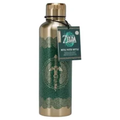 Vattenflaska - PALADONE - The Legend of Zelda - 500ml - Rostfritt stål - Grön