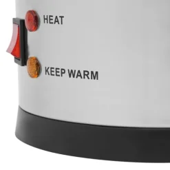Vaxsmältare, 8L kapacitet, 1800W effekt, elektrisk uppvärmning, temperaturintervall 30°C-110°C, hållbart rostfritt stål