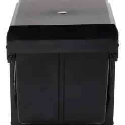 vidaXL Avtagbar kökskärl Soft Close 36 L