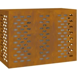 vidaXL Corten stål Väderbeständigt stål 110 x 50 x 80 cm Hållbar
