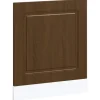 vidaXL Diskmaskinspanel Kalmar brun ek 60x1,5x67 cm konstruerat trä