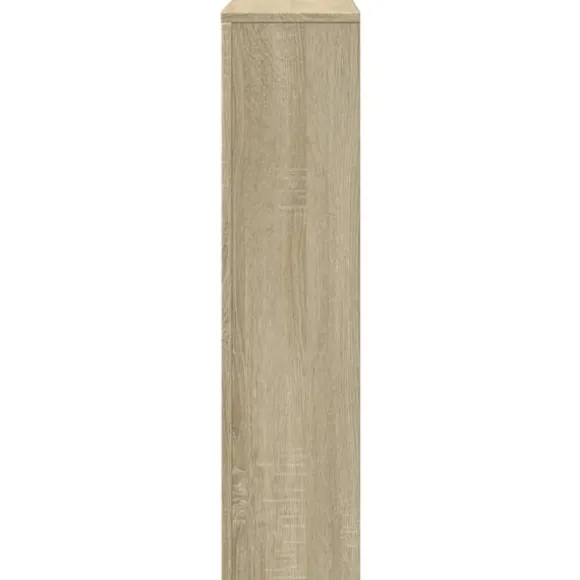 vidaXL Elementskydd sonoma-ek 149x20x82 cm konstruerat trä