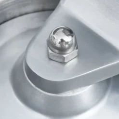 vidaXL Hamburgerpress med 500 pappersark aluminium 10 cm - Köksverktyg & köksgeråd