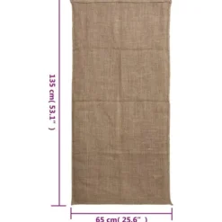 vidaXL Jutesäckar 30 st 65x135 cm 100% jute 220 gsm - Resväskor & väskor