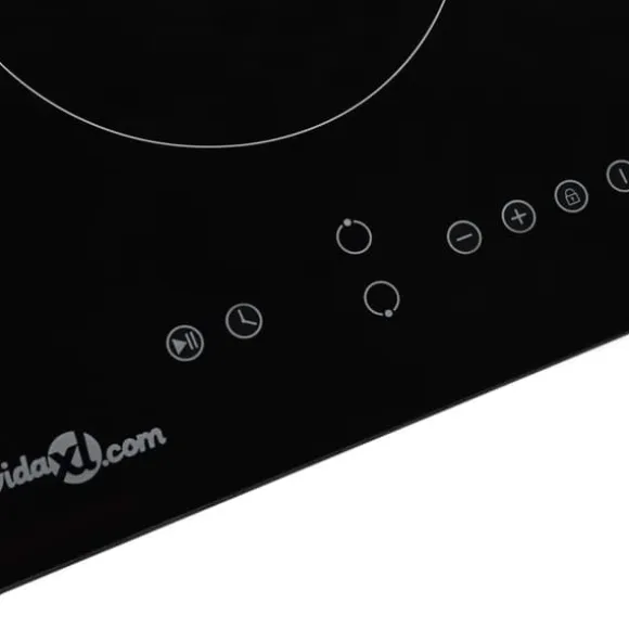 vidaXL Keramikhäll med 2 plattor touchkontroll 3000 W - Spishällar