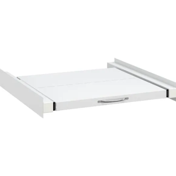 vidaXL Staplingskit för tvättmaskin med utdragbar hylla - Tvättmaskin & torktumlare