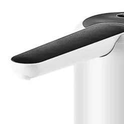 Vikbar elektrisk vattenflaska Pump Vattenflaska dispenser för hemkontor Camping 075 Vit 3-knappar Kvantitativ
