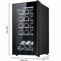 Vinbutik Cecotec GrandSommelier 1550 Svart