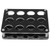 Vinflaskställ i akryl för Home Bar - 12 Head Combination Cup Holder