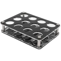 Vinflaskställ i akryl för Home Bar - 12 Head Combination Cup Holder
