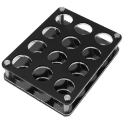 Vinflaskställ i akryl för Home Bar - 12 Head Combination Cup Holder