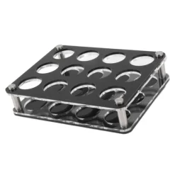 Vinflaskställ i akryl för Home Bar - 12 Head Combination Cup Holder