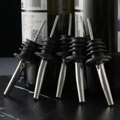 Vinhällarmunstycke i rostfritt stål Vinflaskpropp Pourer Nozzle