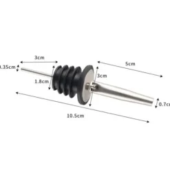 Vinhällarmunstycke i rostfritt stål Vinflaskpropp Pourer Nozzle