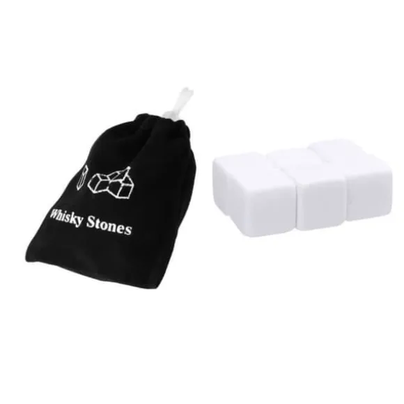 Vin kylare - Ej specificerad - Typ 6 - Svart - 20 cm - Whiskeystenar set
