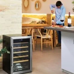 Vinkyl - CECOTEC - GrandSommelier 2450 - Inox - 24 flaskor - Tyst kompressor