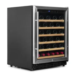 Vinorama för 50 flaskor Inox CHR 1T - vinobox