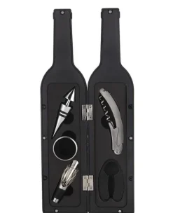 VINSETT I ETT FODRAL I FORM AV EN FLASKA KINGHOFF KH-1166