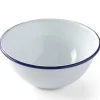 Vit emalj skål, diameter. 160 mm Hendi 621288