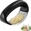 Vitlökspress i Stål – Pressa, Krossa, Hacka | Garlic Press Handtag