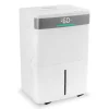 VONROC Avfuktare 40L/dag – WiFi & Appstyrning | Silverjon- & Kolfilter | För upp till 50 m² | 5,5L Tank