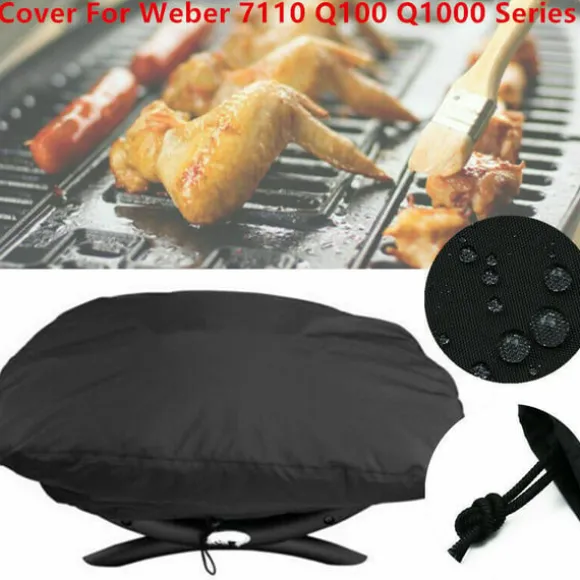 Weber Q1000 Grillskydd: Vattentätt & Dammtätt Barbecueskydd