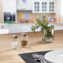Westmark Peppar och Salt Set Glas/Rostfritt stål