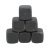 Whiskystenuppsättning - GOTOTOP - Basalt - Förvaringspåse - Snabb kylning - Grå färg