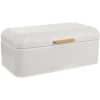 WHITELINE brödlåda i metall 42x24x16,5 cm